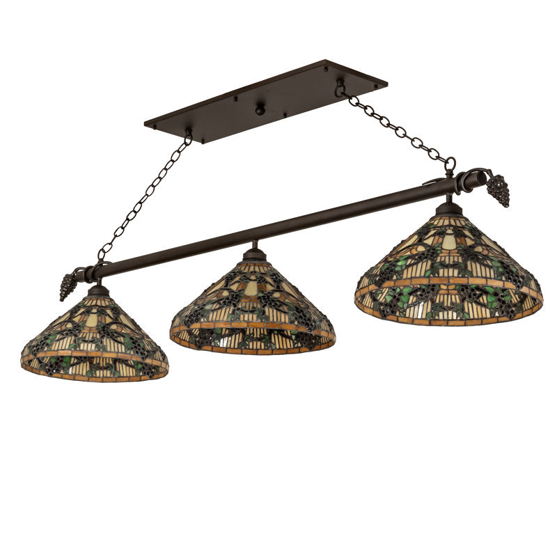 Meyda Tiffany &amp; Stained Glass 3 - Light Pendant