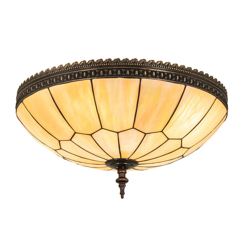 Meyda Tiffany &amp; Stained Glass 4 - Light Flush Mount