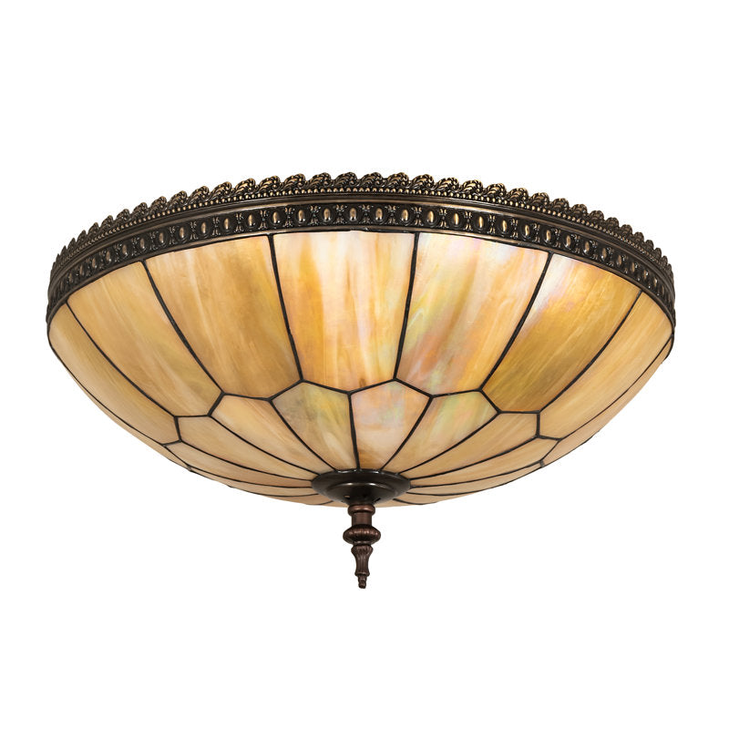 Meyda Tiffany &amp; Stained Glass 4 - Light Flush Mount