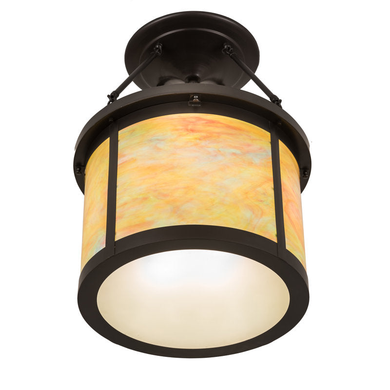 Meyda Tiffany &amp; Stained Glass 4 - Light Semi Flush Mount