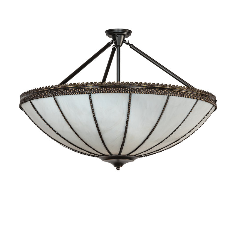 Meyda Tiffany &amp; Stained Glass 4 - Light Semi Flush Mount