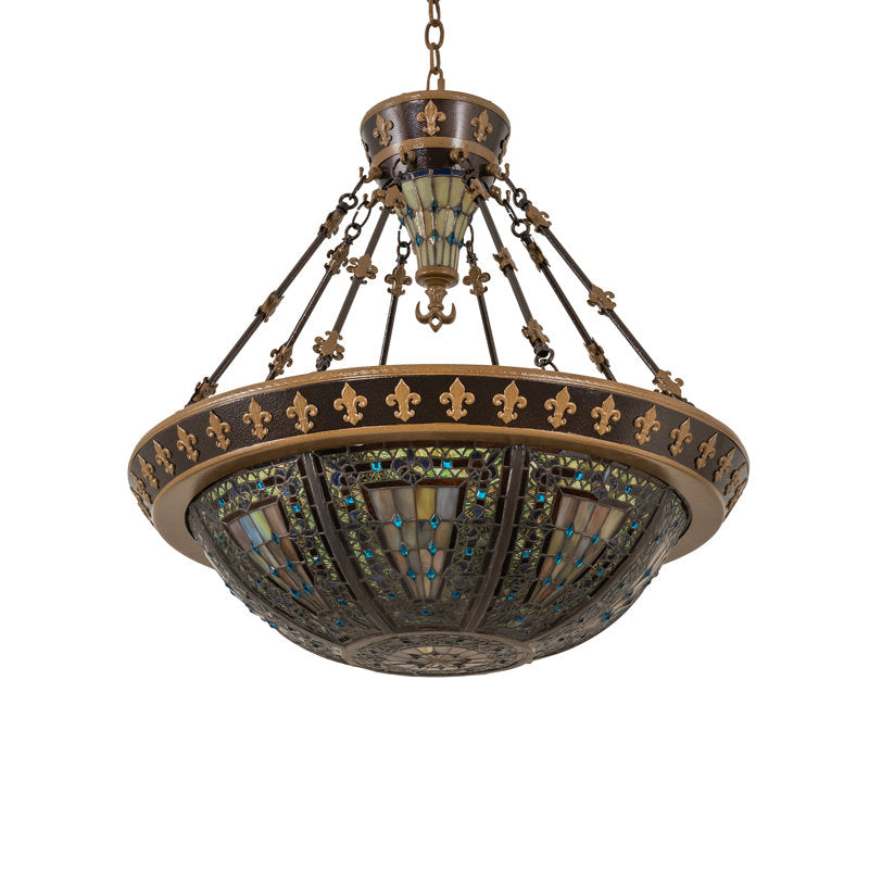 Meyda Tiffany &amp; Stained Glass 6 - Light Pendant