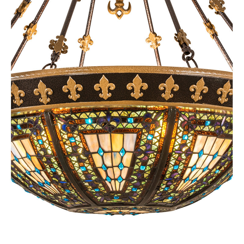 Meyda Tiffany &amp; Stained Glass 6 - Light Pendant