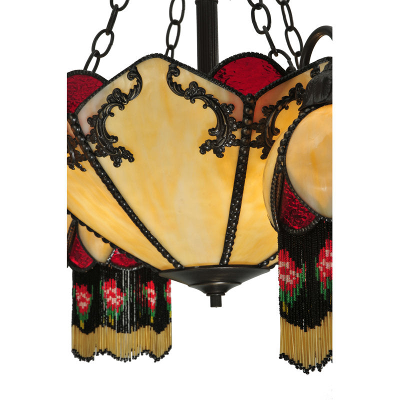 Meyda Tiffany &amp; Stained Glass 8 - Light Chandelier