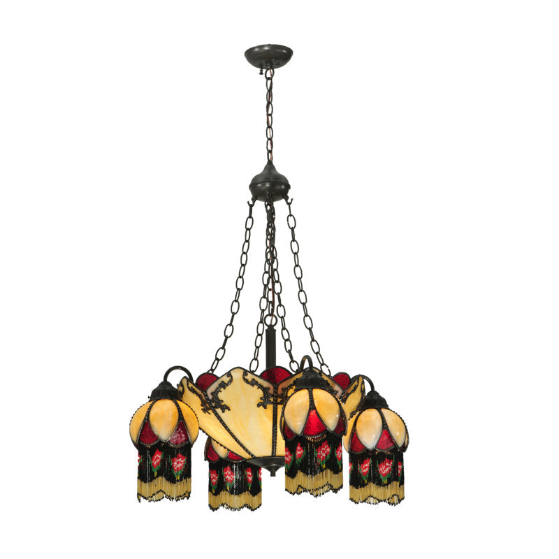 Meyda Tiffany &amp; Stained Glass 8 - Light Chandelier