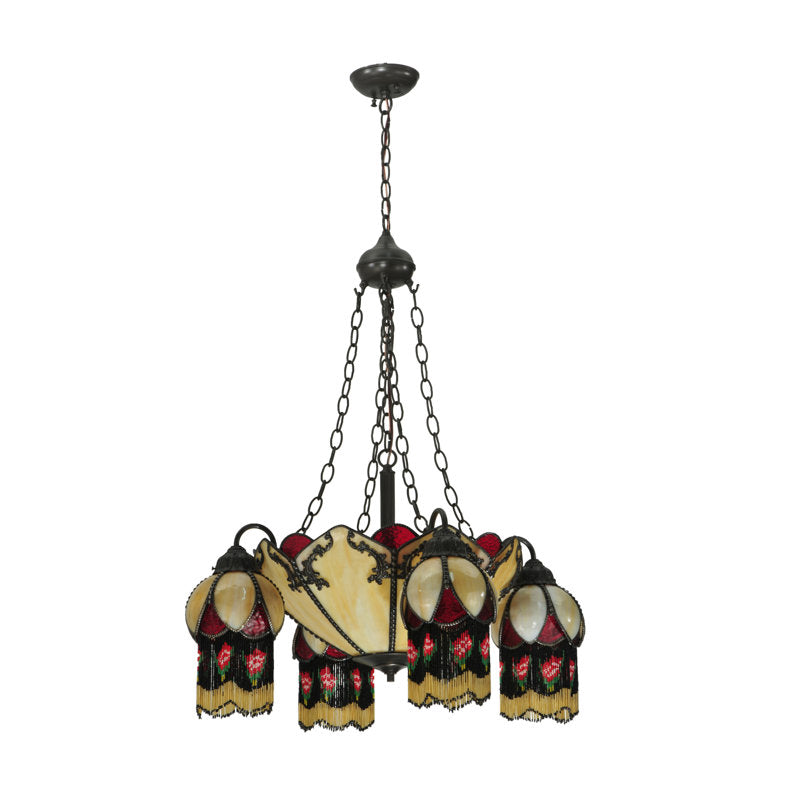 Meyda Tiffany &amp; Stained Glass 8 - Light Chandelier