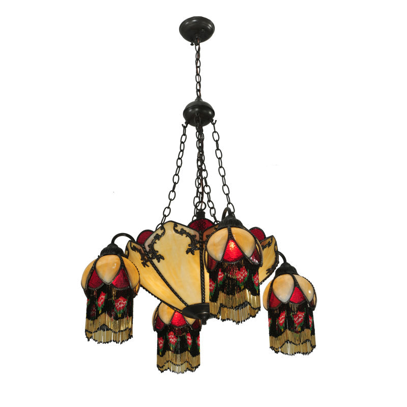 Meyda Tiffany &amp; Stained Glass 8 - Light Chandelier