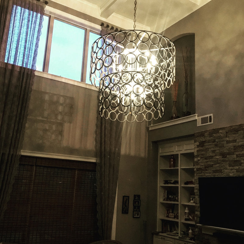 Milian 20 - Light Unique Tiered Chandelier