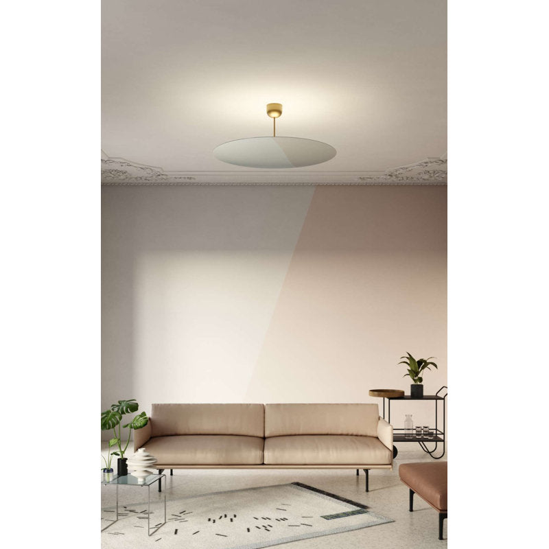 Millimetro Large 1 - Light Single Round/Oval LED Pendant