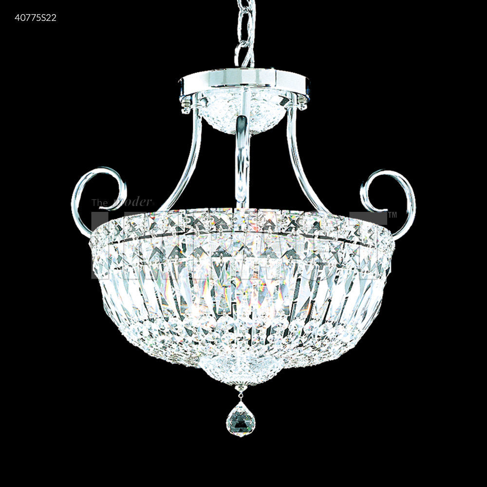 Mini Crystal Chandelier 3 - Light Pendant