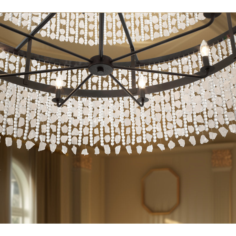 Minka Lavery Shimmering Elegance - 14 Light Chandelier In Sand Coal Finish