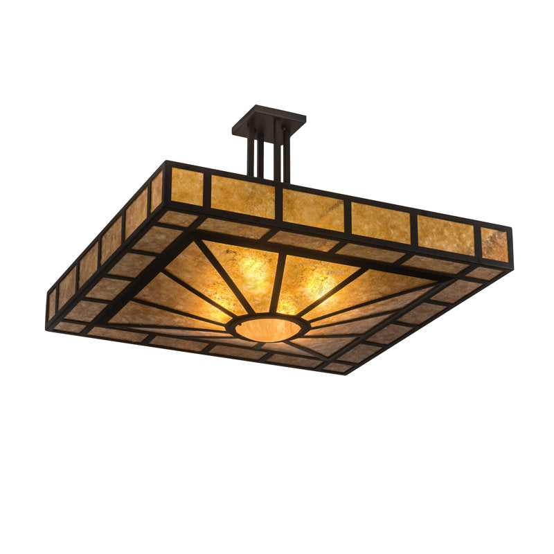 Mission Prime 4 - Light Semi Flush Mount
