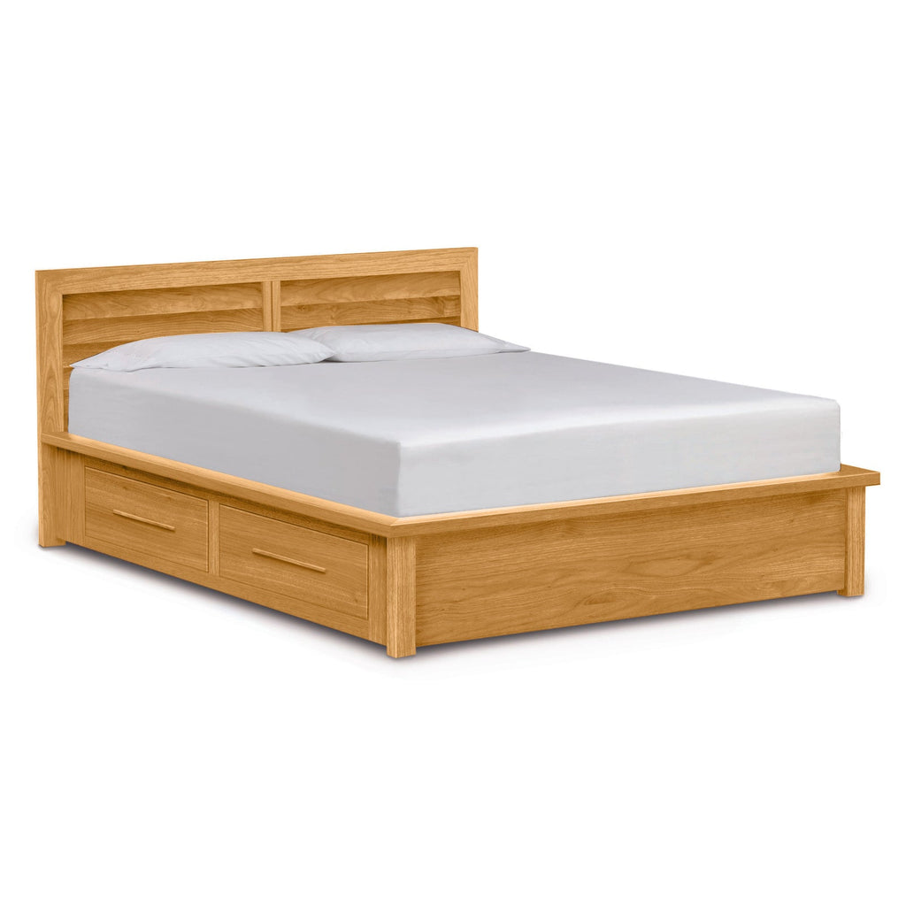 Copeland Moduluxe Storage Bed with Clapboard Headboard