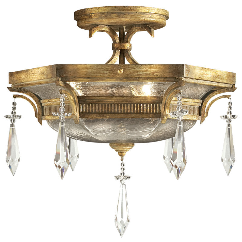 Monte Carlo 3 - Light Semi Flush Mount
