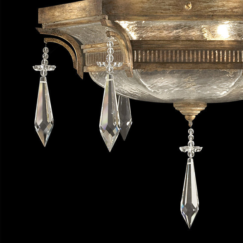 Monte Carlo 3 - Light Semi Flush Mount
