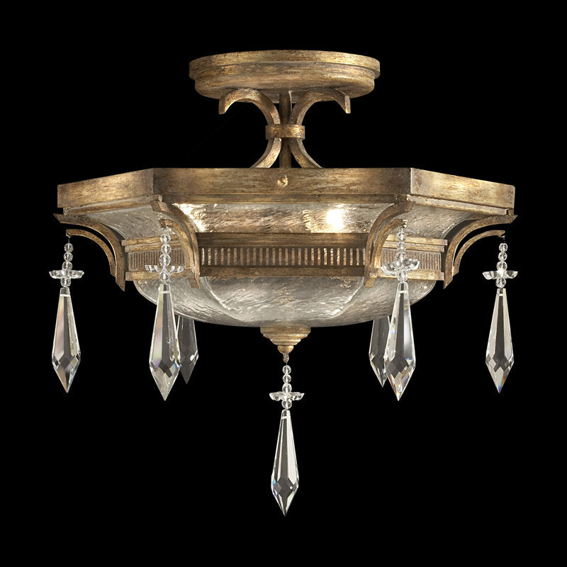 Monte Carlo 3 - Light Semi Flush Mount