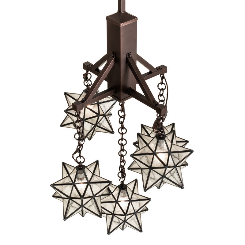 Moravian 5 - Light Chandelier