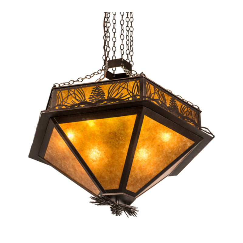 Mountain Pine 6 - Light Chandelier