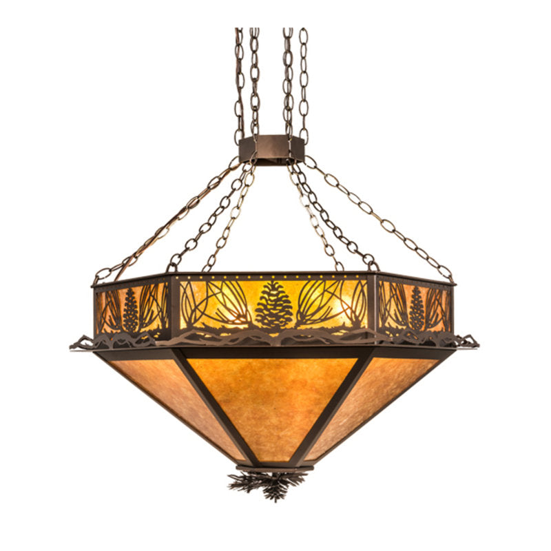 Mountain Pine 6 - Light Chandelier