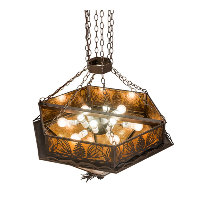 Mountain Pine 6 - Light Chandelier