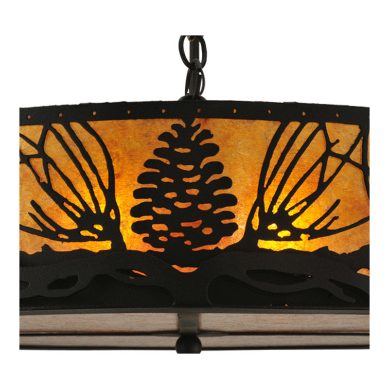 Mountain Pine 8 - Light Chandelier