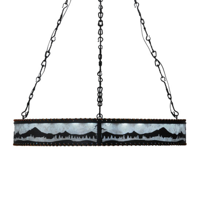 Mountain Range 36 - Light LED Chandelier
