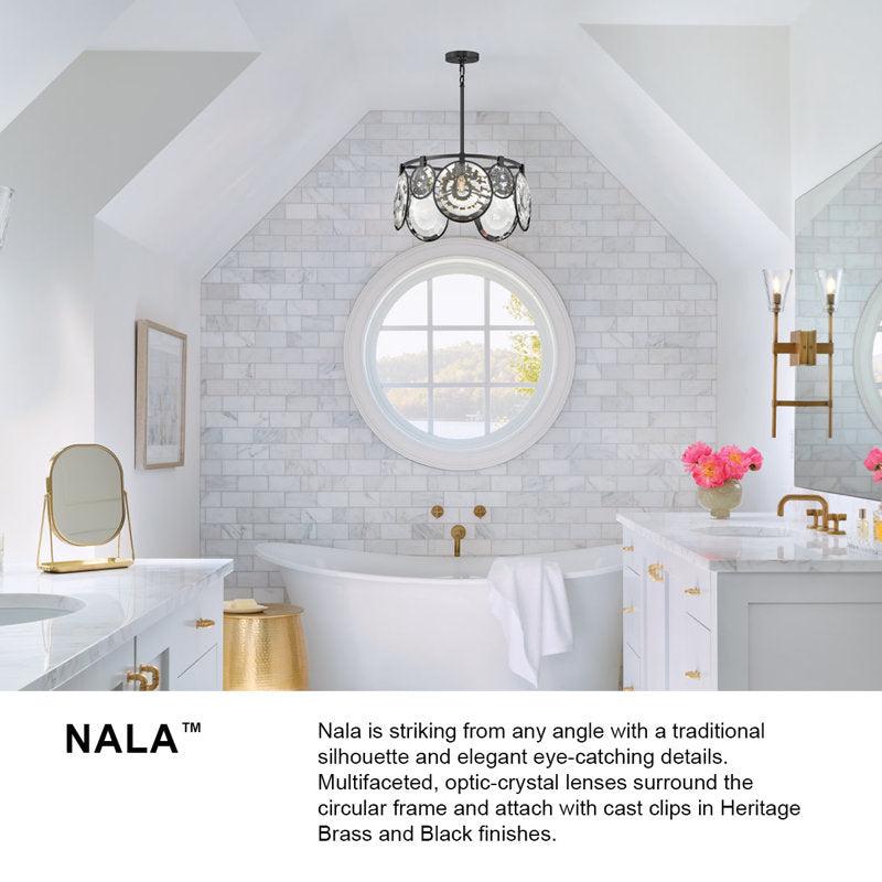Nala 8 - Ligh Kitchen Island Linear Pendant