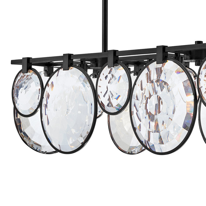 Nala 8 - Ligh Kitchen Island Linear Pendant