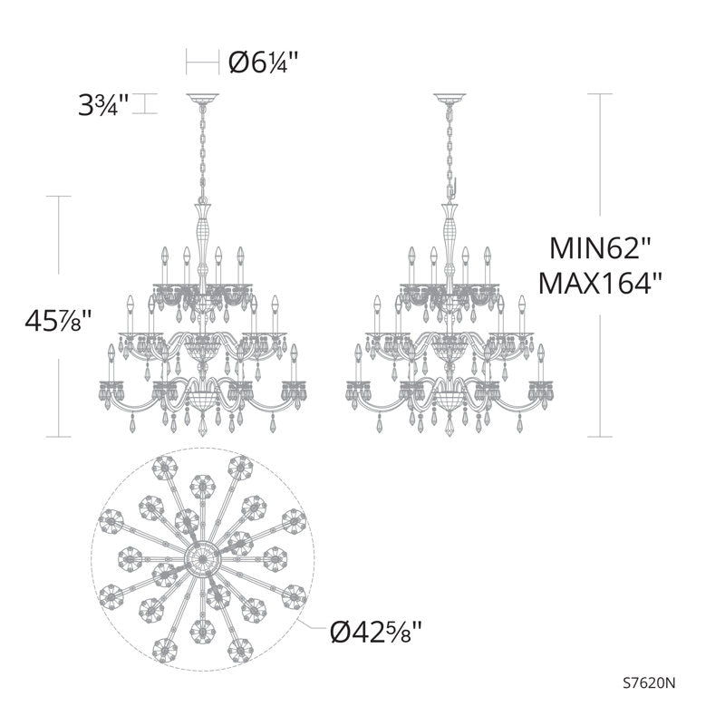 Napoli 20 - Light Chandelier