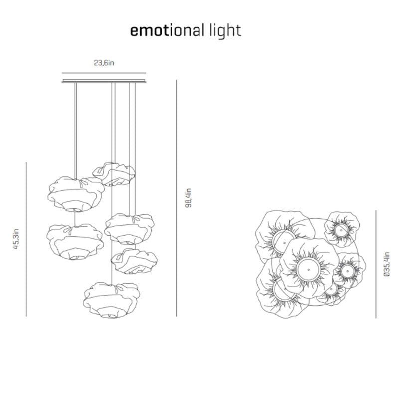 Nevo 6-Light Chandelier
