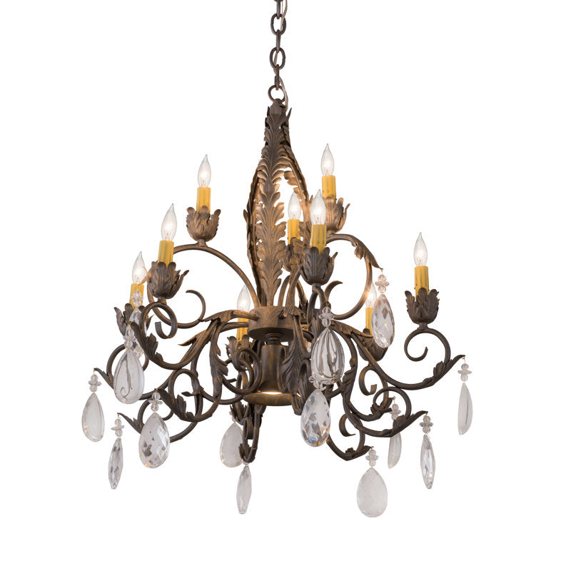 New Country French 9 - Light Chandelier