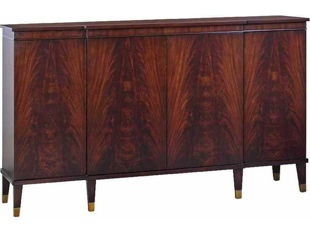 Lewis 72-Inch Mahogany Wood Sideboard with Syrup Finish