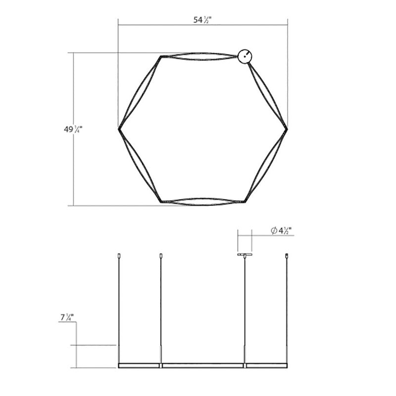 Ola 6 - Light LED Pendant