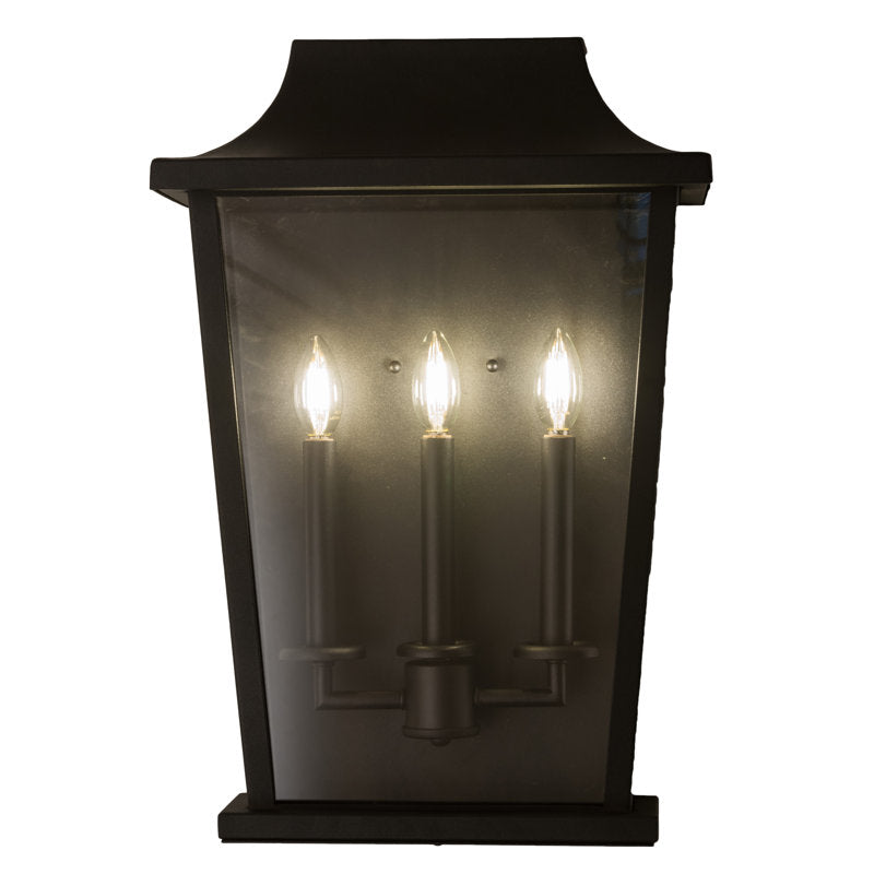 Omega 3 - Light Flush Mounted Sconce