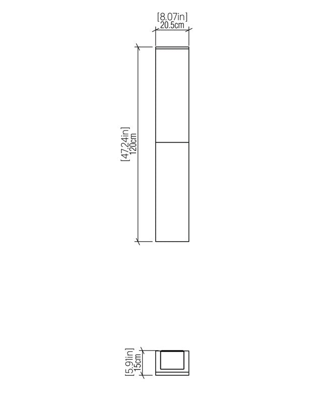 Onda 1 - Light LED Flush Mounted Sconce