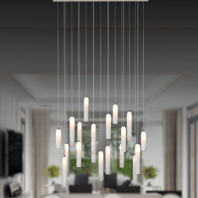 Opal Candle 19 - Light Cluster Pendant