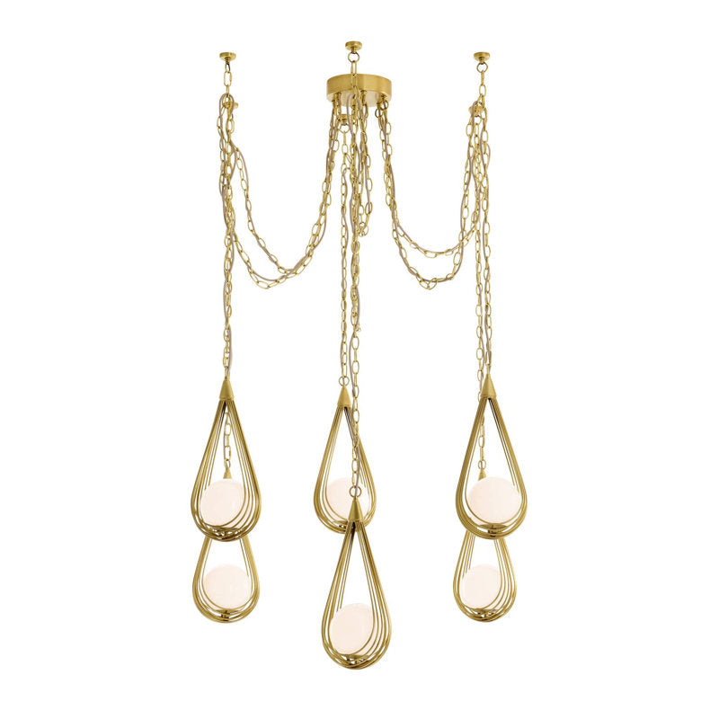 Ova Multi-Drop Chandelier