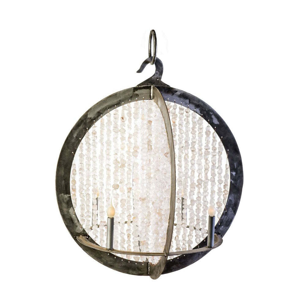 Oyster Shell 4 - Light Chandelier