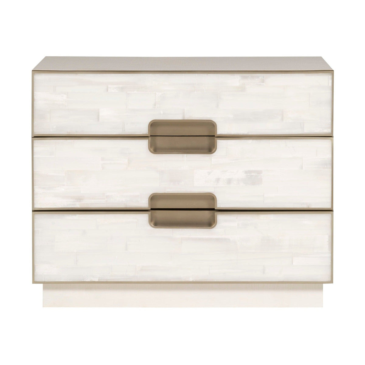 Vanguard Splendor Selenite Nightstand 36"
