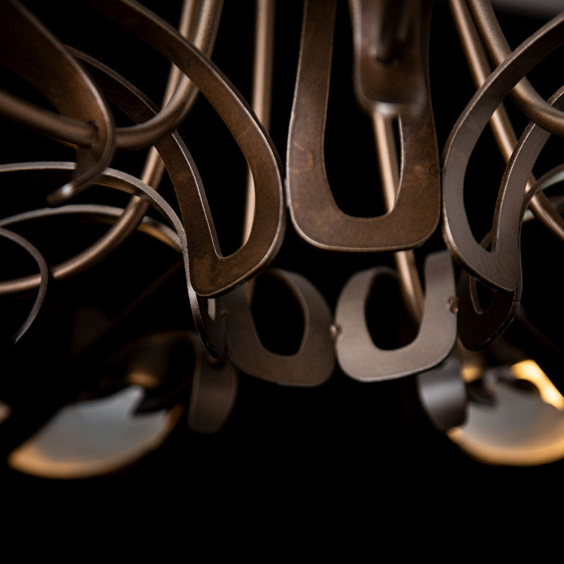 Parasol 7-Light Chandelier - Sterling