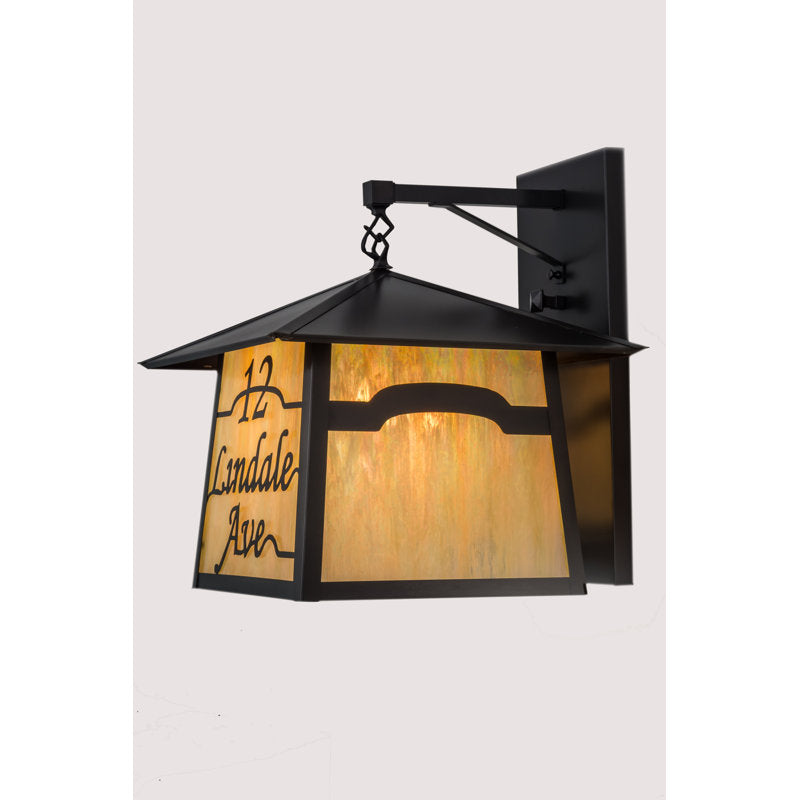 Personalized 3 - Light Armed Sconce