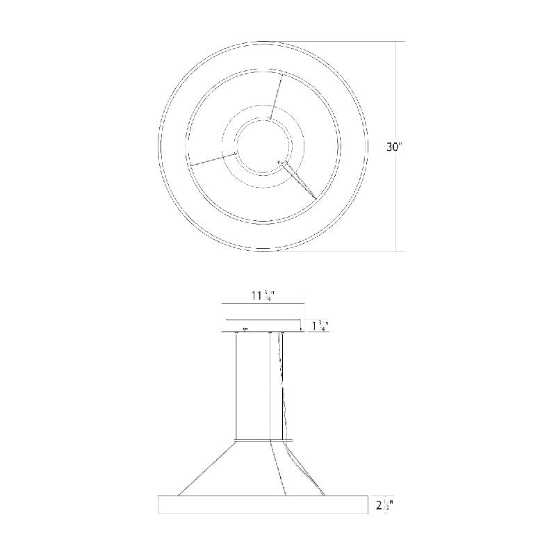 Pi 1 - Light Chandelier