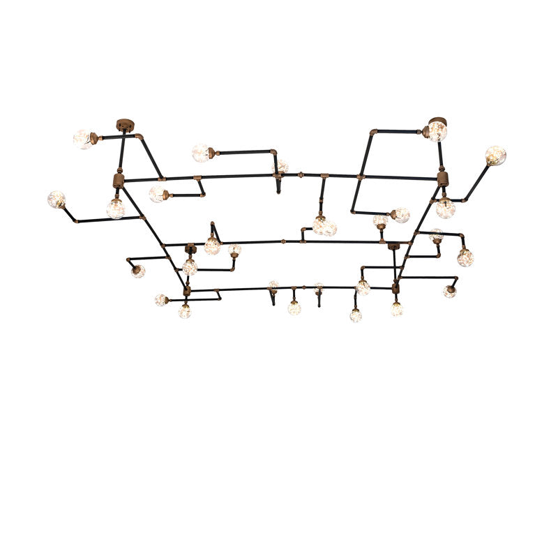 PipeDream 28 - Light LED Chandelier