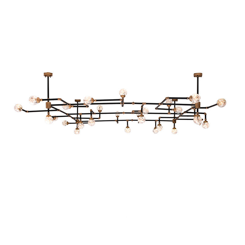 PipeDream 28 - Light LED Chandelier