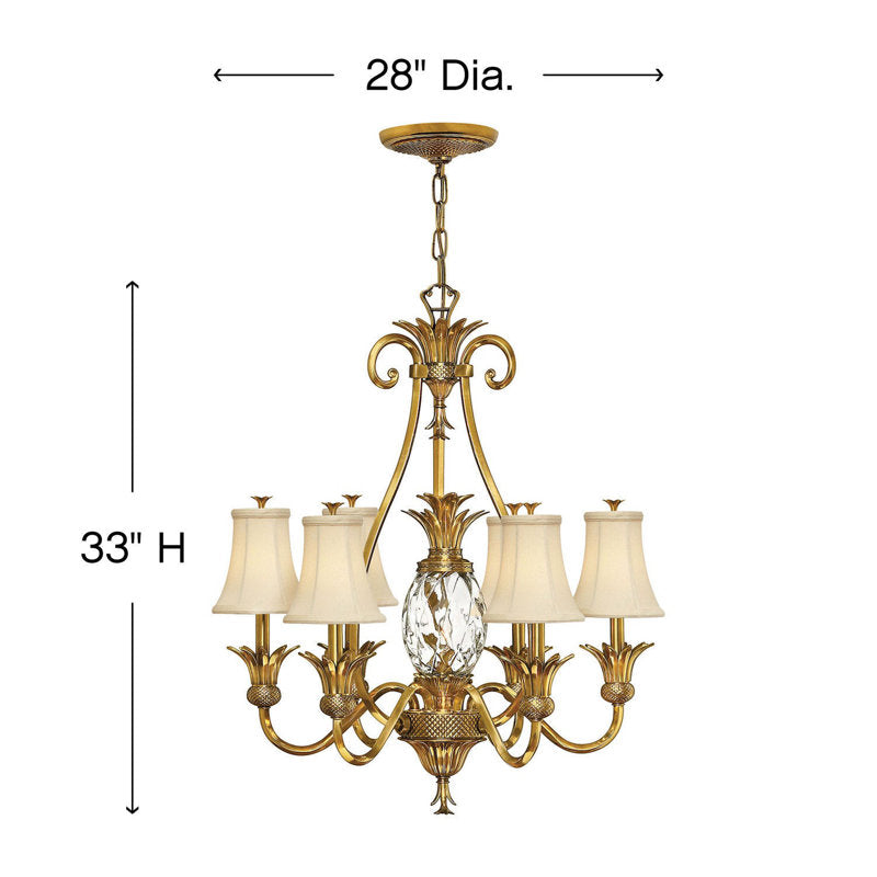 Plantation 7 Light Chandelier