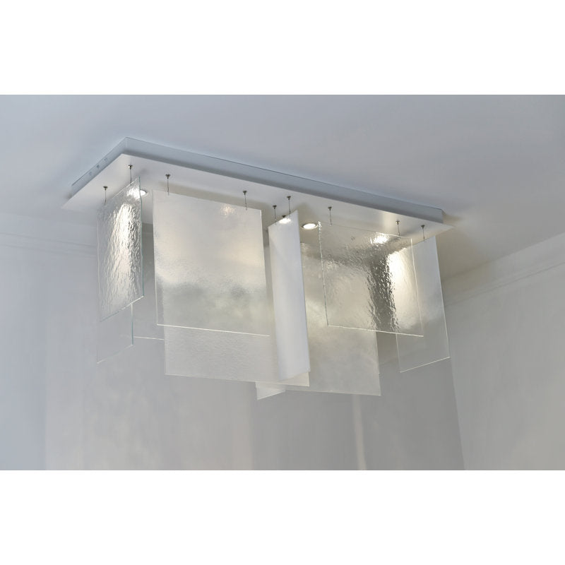Plissé 4 - Light Chandelier