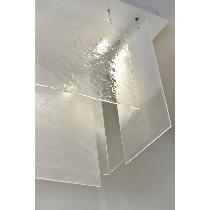Plissé 4 - Light Chandelier