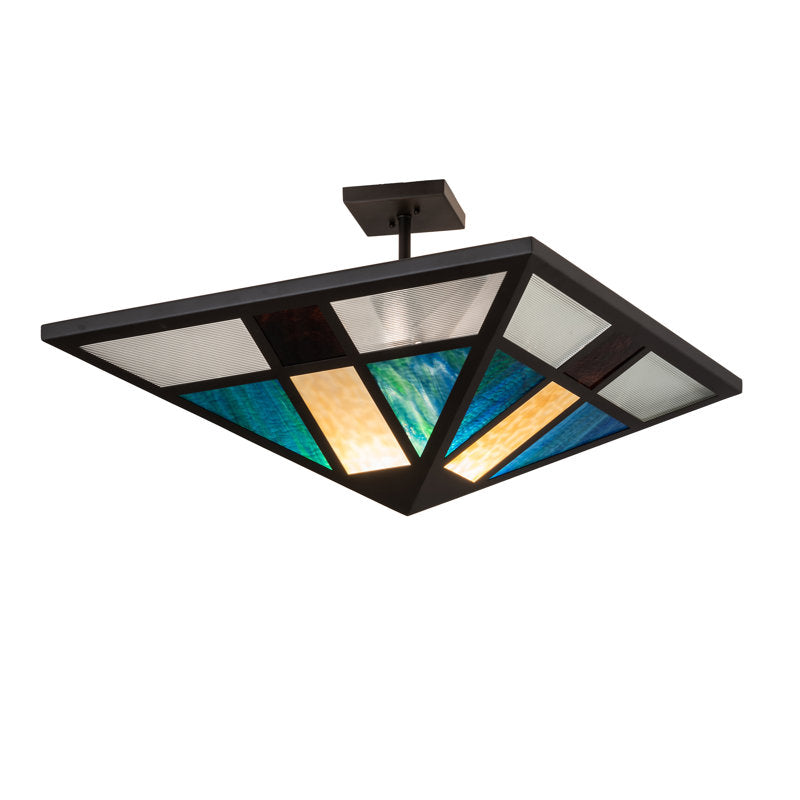 Polaris 2 - Light Semi Flush Mount