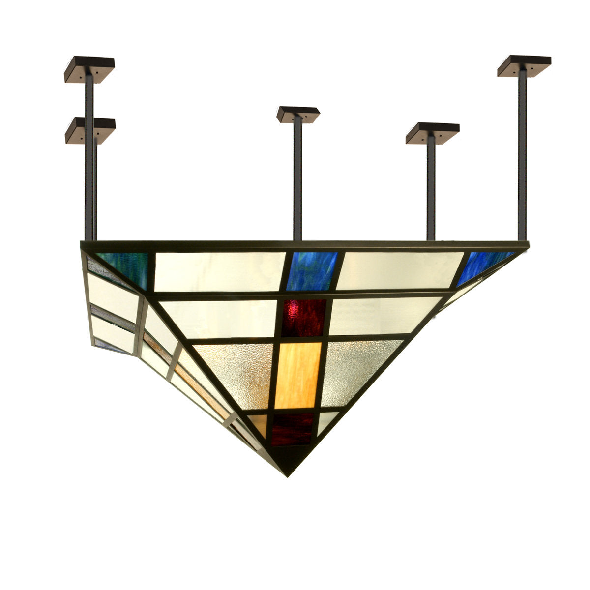 Polaris 8 - Light Semi Flush Mount