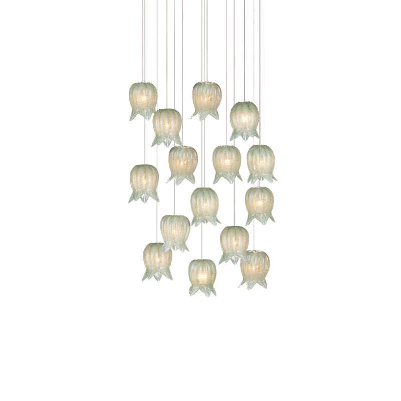 Polpo 7-Light Round Multi-Drop Pendant